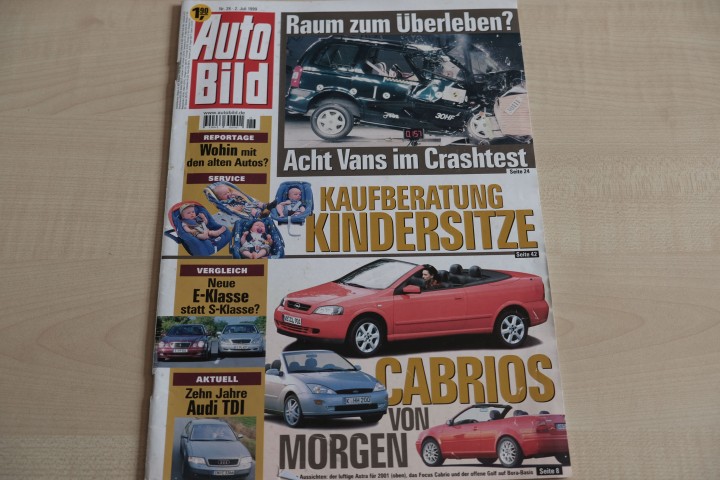 Deckblatt Auto Bild (26/1999)